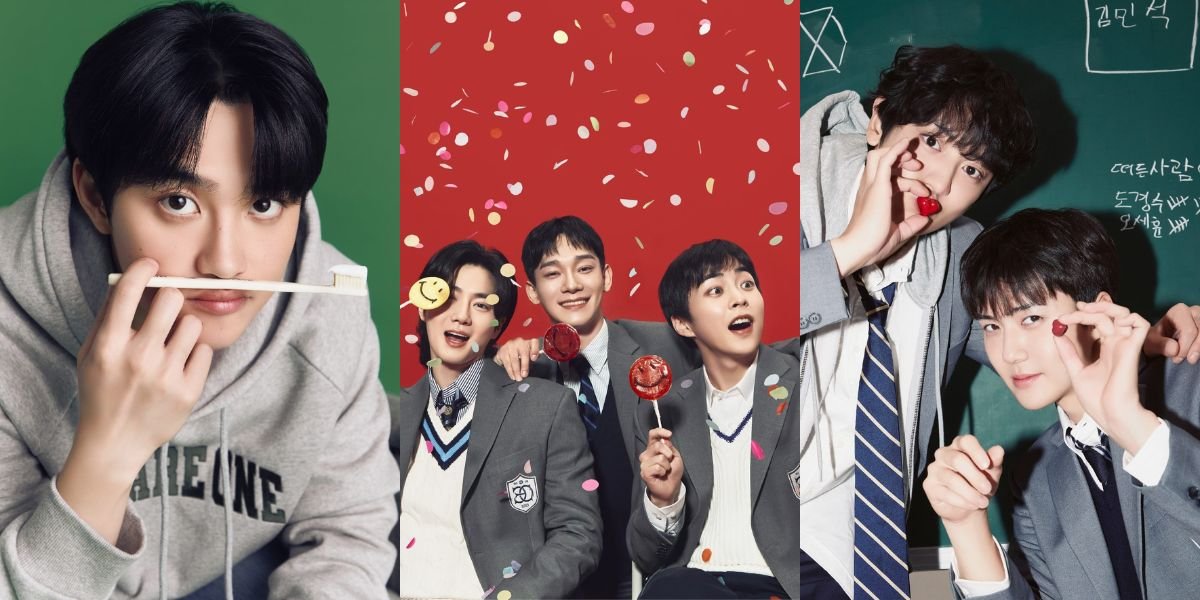 Intip Potret Season Greetings of Handsome EXO Members with School Theme, Suitable without Aging