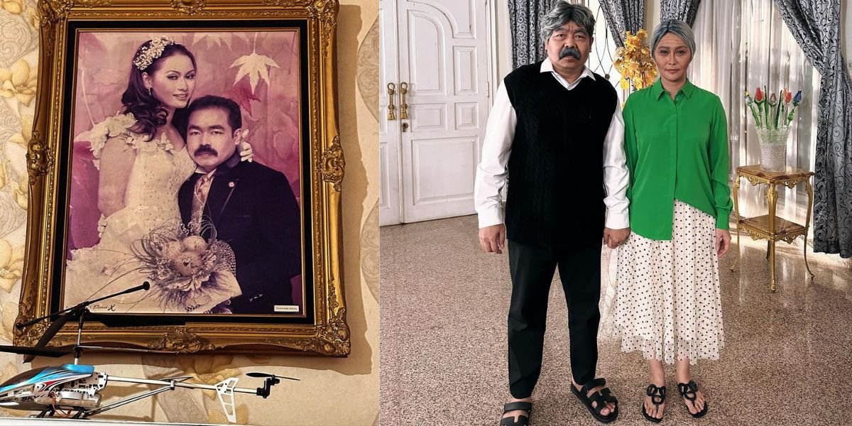 Inul and Mas Adam Celebrate 29th Anniversary with Grandparent Cosplay, the Definition of Eternal Love!