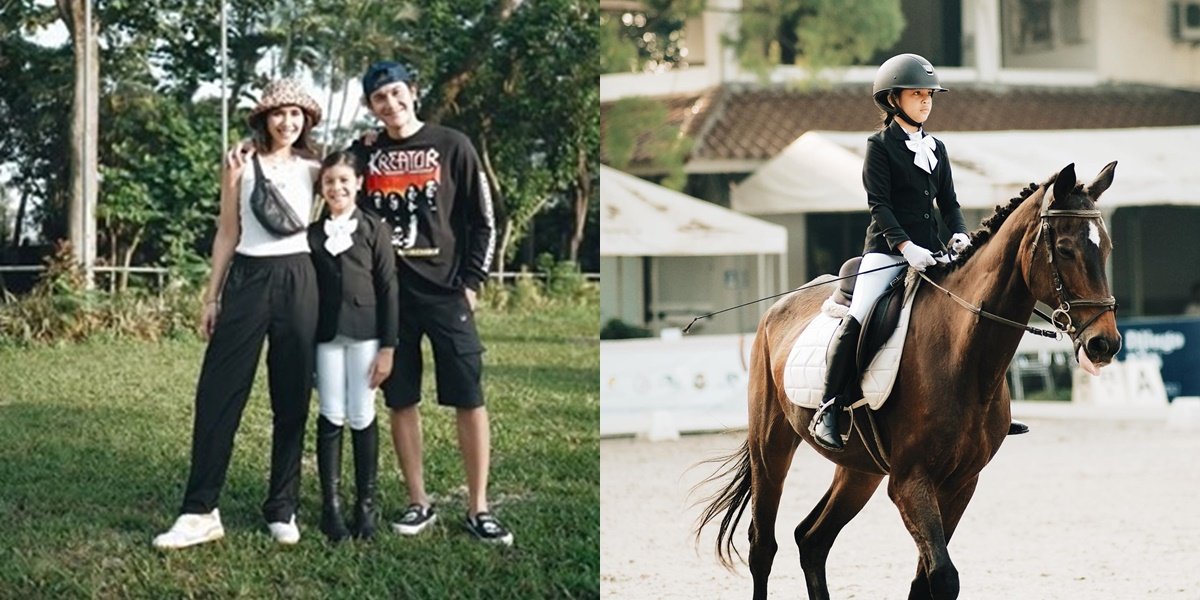 Becoming an Equestrian Athlete at the Age of 9, 8 Captivating Photos of Jizzy Pearl, Vino G Bastian and Marsha Timothy's Beautiful Daughter