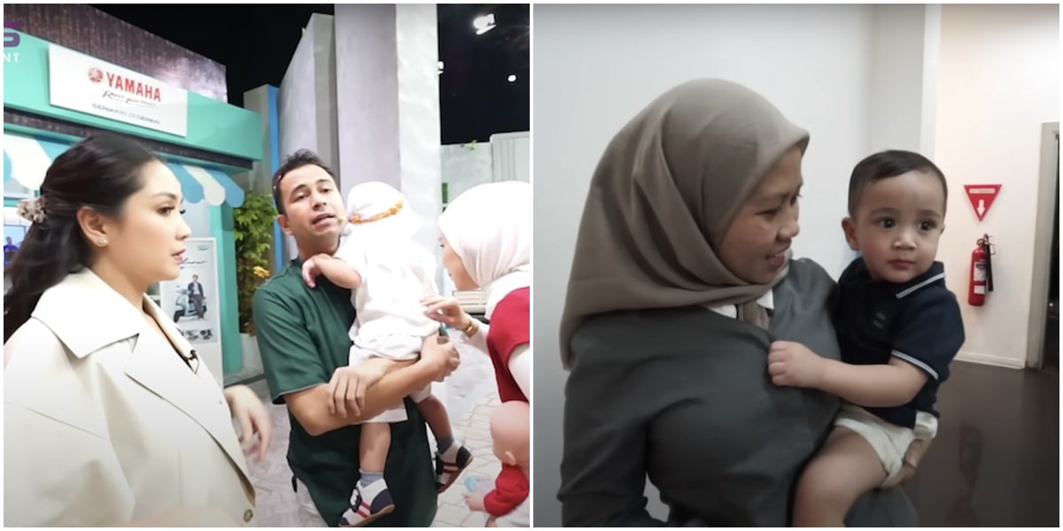 Being the Busiest Kid in Indonesia, Here are 8 Photos of Cipung During TV Shooting with Raffi & Nagita