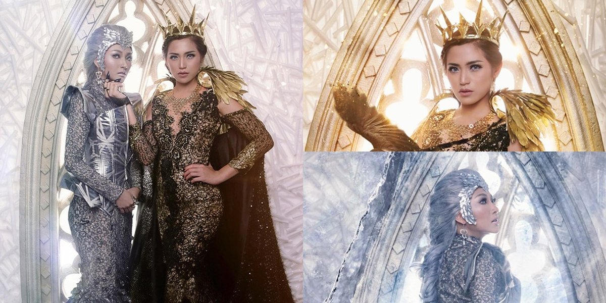 Jadi Ice - Evil Queen, Sarwendah and Jedar Show Magical Charm