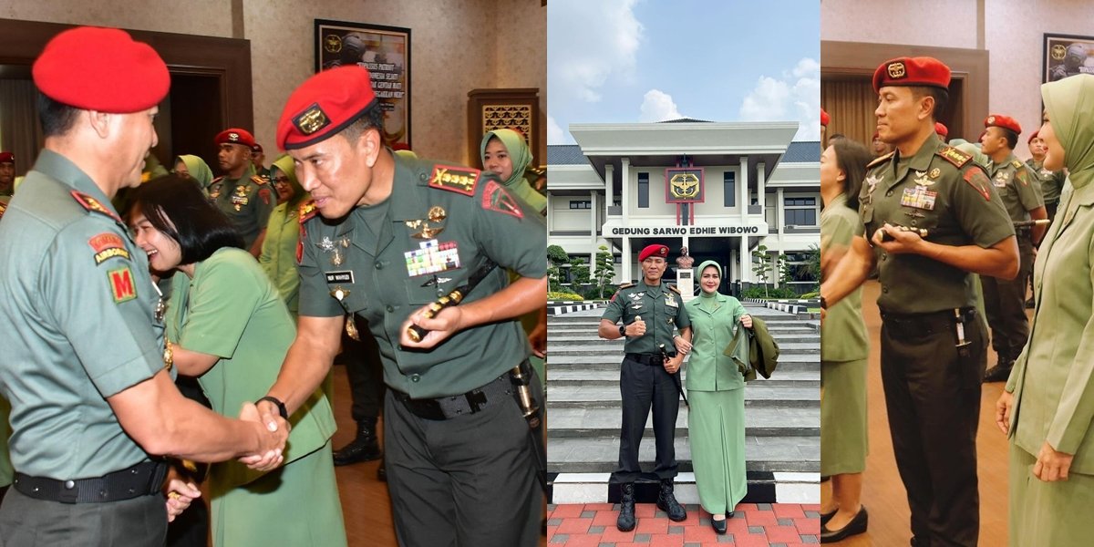 Becoming the Commander of Kopassus, 8 Photos of Nur Wahyudi, Juliana Moechtar's Husband Officially Promoted to Colonel - Career Soaring