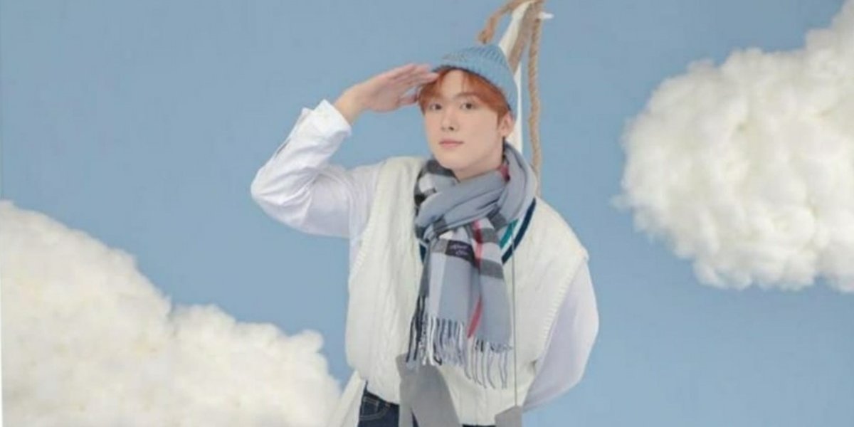 Becoming the New Muse of ALMOST BLUE Brand, Here's the Cute and Handsome Portrait of Sanha ASTRO in Winter Season Outfit