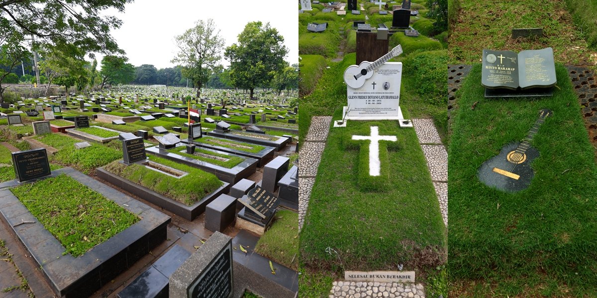 The Final Resting Place for Artists and Officials, Visitors to TPU Tanah Kusir Not as Crowded as Last Year - Guarded and Maintained by 90 Personnel