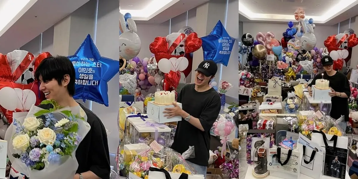 Becoming an Annual Ritual, 7 Photos of Lee Min Ho Showcasing His 38th Birthday Gifts - Thanking His Fans
