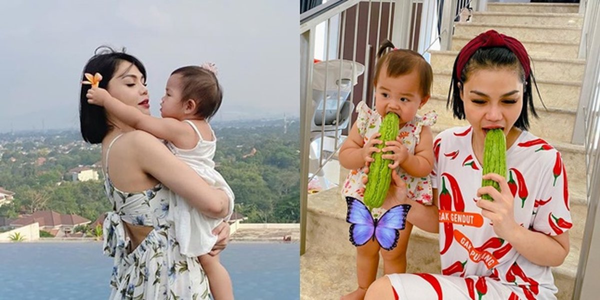 Being a Single Mom - Always Looking Stylish, Here are 8 Photos of DJ Katty Butterfly Taking Care of Baby Katherine
