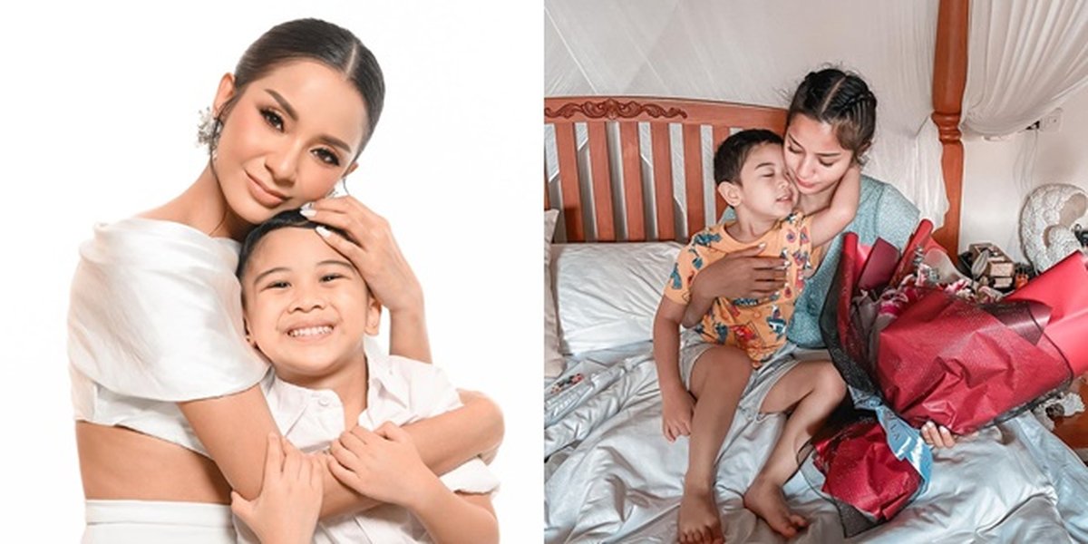 Being a Single Mom, 9 Sweet Moments of Kirana Larasati and Her Only Son That Have Not Been Highlighted
