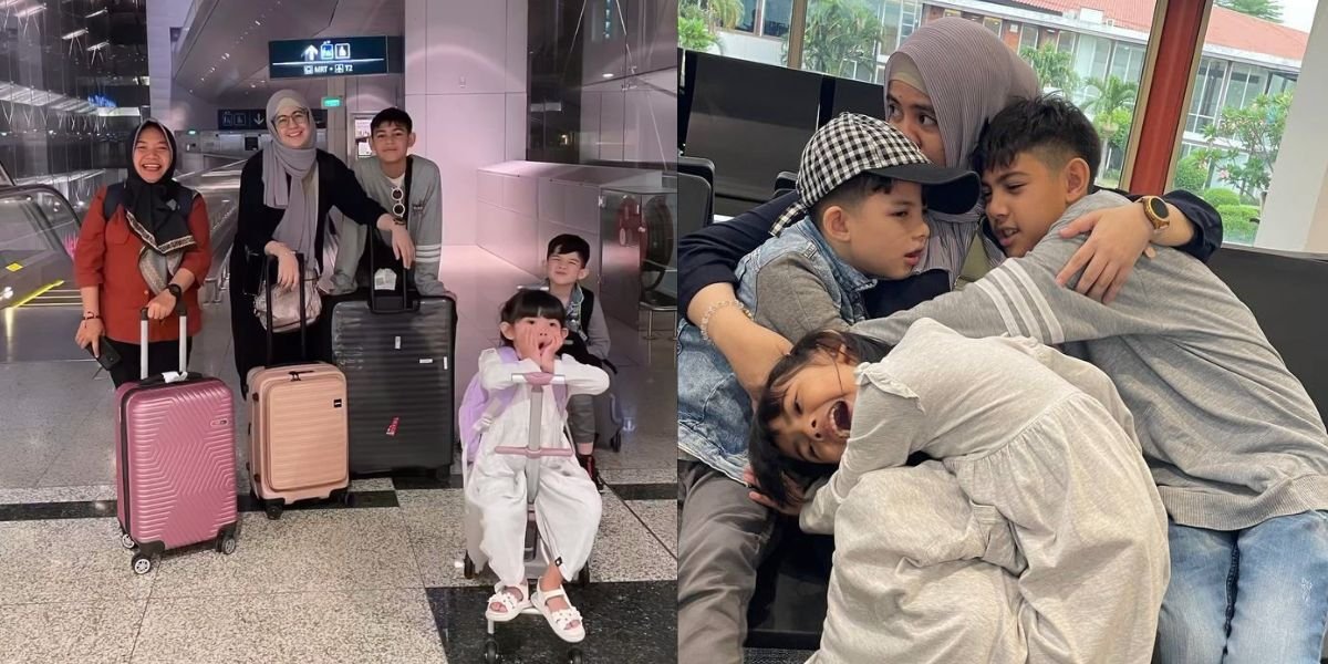 Being a Single Parent, Here are 8 Fun Moments of Risty Tagor Taking Her 3 Children on a Vacation to Singapore - Tragedy Strikes Upon Arrival!