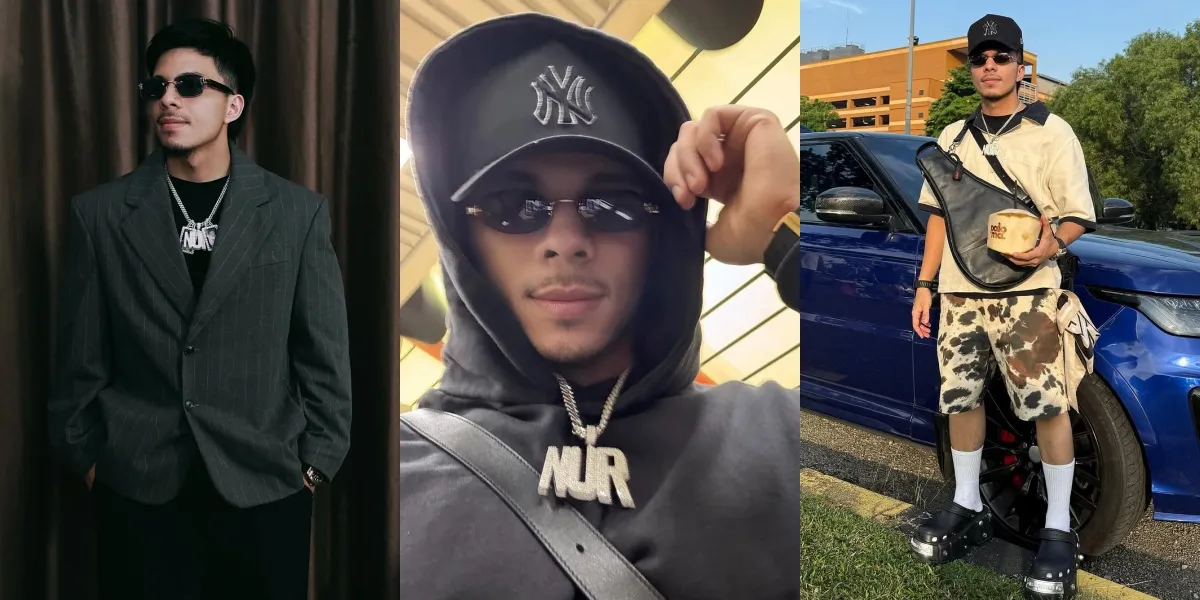 Be a Supportive Husband and Son-in-law, 7 Stylish Photos of Atta Halilintar in Malaysia - Wearing 'NUR' Necklace Catches Attention