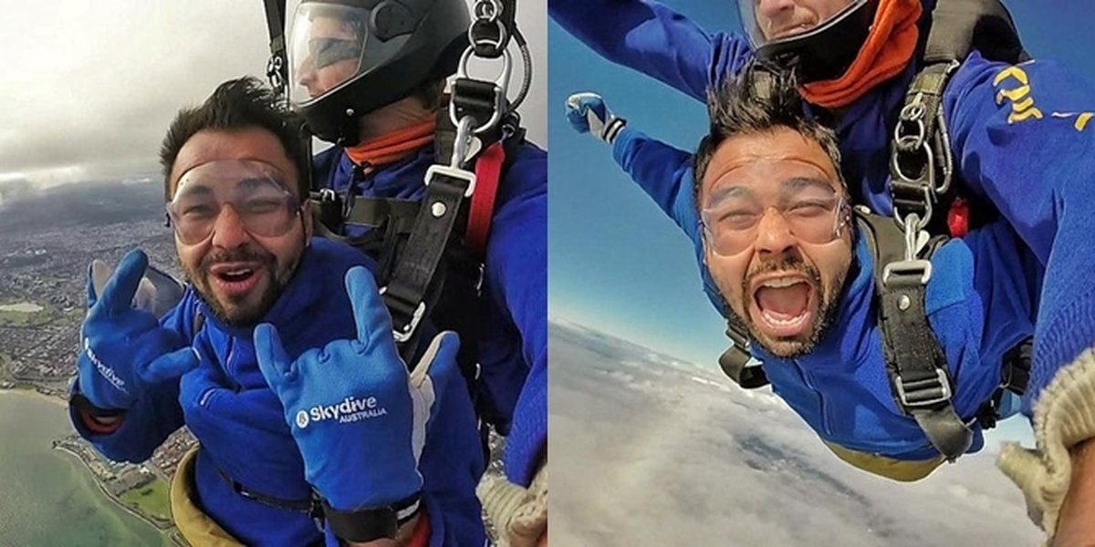 Raffi Ahmad Tried Skydiving, Once Said 'I Love You'