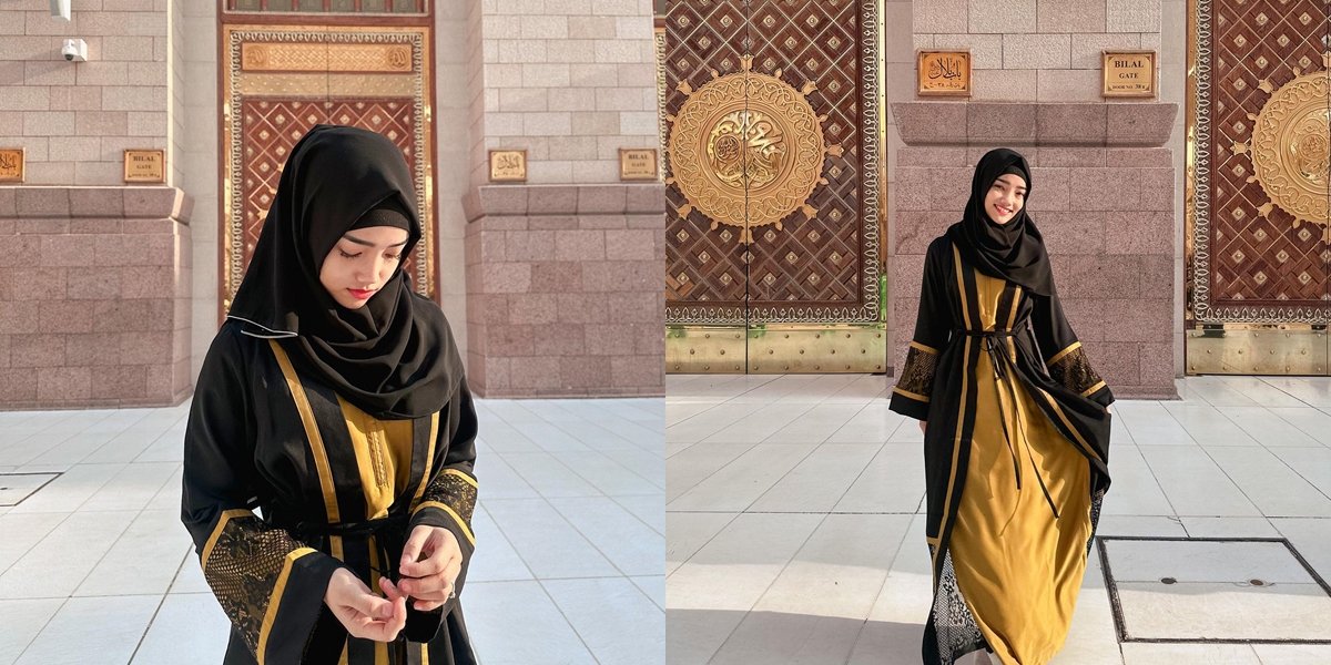 Perform Umrah After Breaking Up with Thariq Halilintar, Fuji's Portrait Wearing Hijab During in the Holy Land - Amazes Netizens