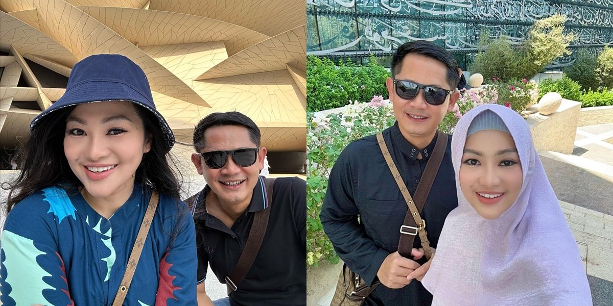 Living in a Long-Distance Relationship with Husband, Fitri Carlina's Picture of Missing in Doha - Maia Estianty's Comment Becomes the Spotlight