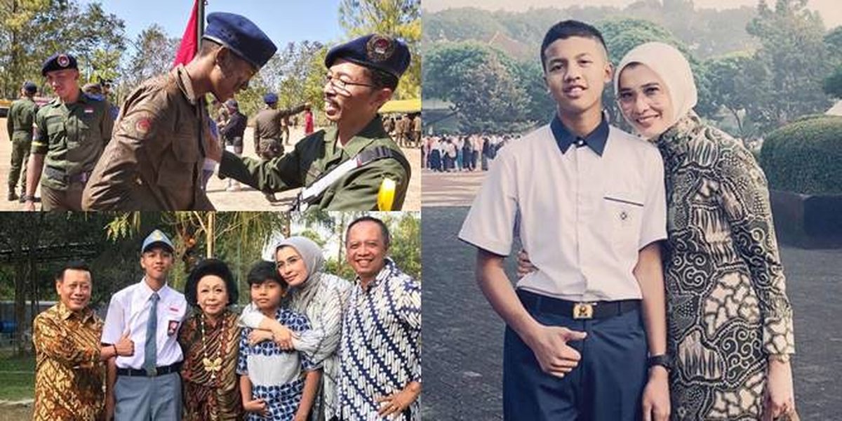Undergoing Military School, Here are 8 Handsome Portraits of Arzeti Bilbina's Son, the Future General