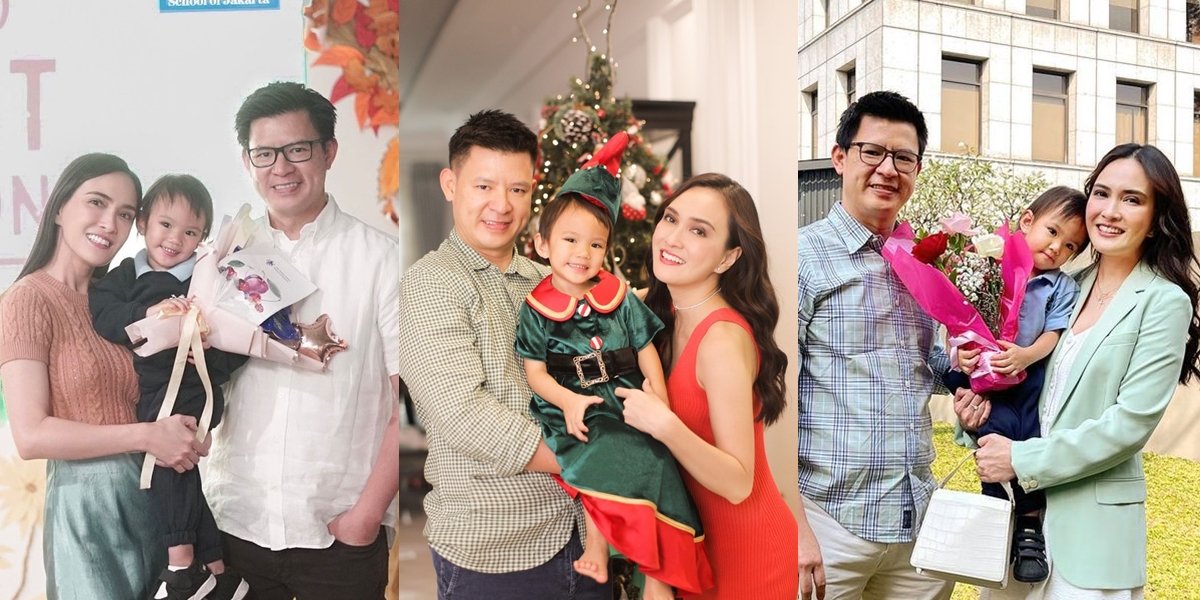 Promise to Co-Parent Even After Divorce, 10 Photos of Shandy Aulia and Husband Taking Care of Their Child