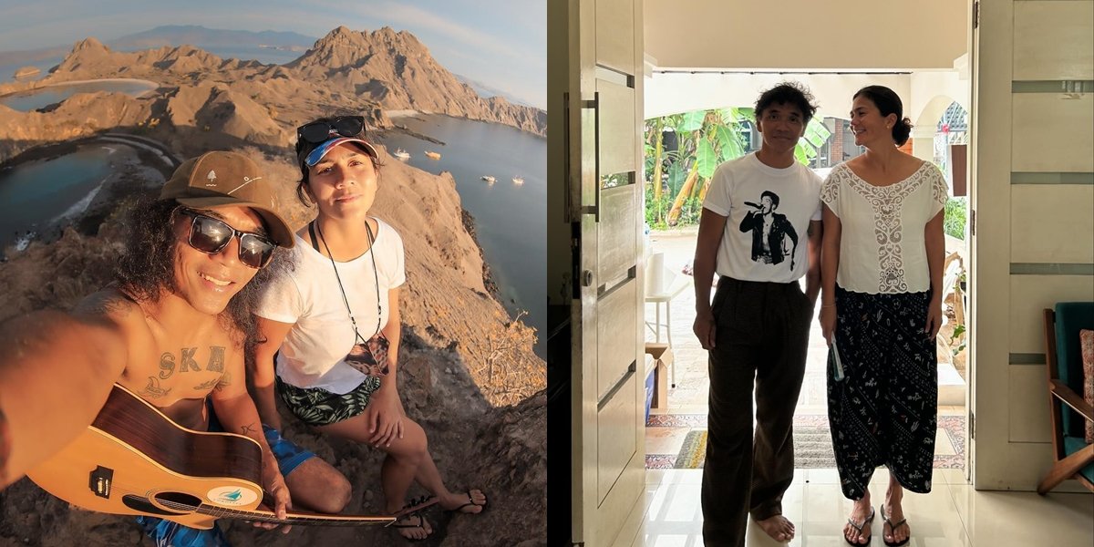 Rarely Displayed, Here are 8 Intimate Photos of Kaka Slank and his Wife who are Growing Harmonious in their 22-Year Marriage