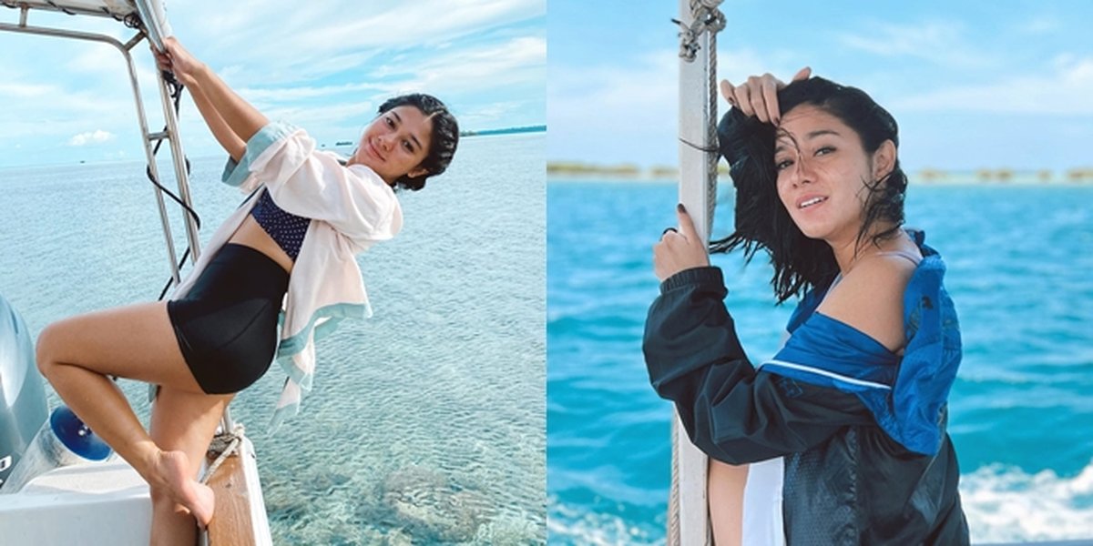 Rarely Seen Openly, Here are 7 Photos of Naysila Mirdad Enjoying Wearing a Bikini Showing Her Smooth Back - Netizens: She's Too Beautiful and Sweet!
