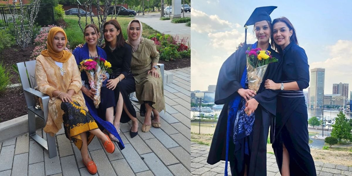 Rarely Seen! 8 Portraits of Najwa Shihab's Youngest Sister Graduating in America and Achieving 2 Specialist Doctor Degrees - Netizens: All Smart Genes