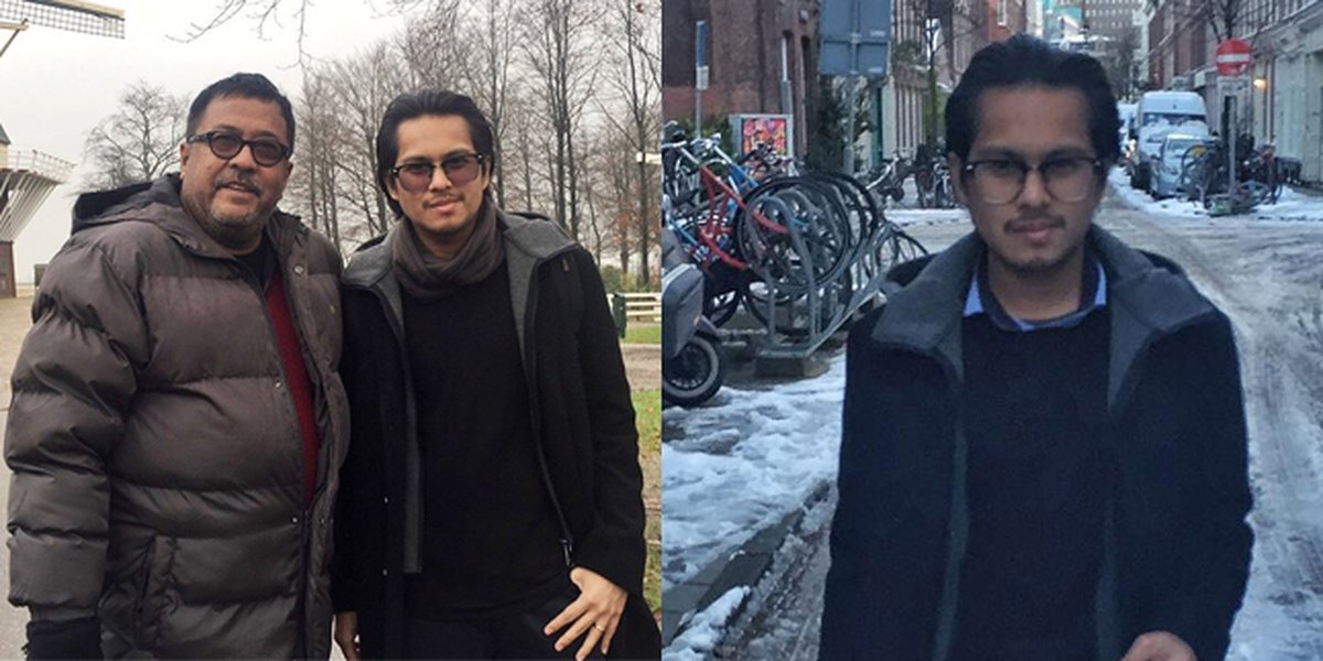 Rarely Seen, Here are 10 Pictures of Raka Widyarma, Rano Karno's Adopted Son, Who is Equally Handsome as His Father