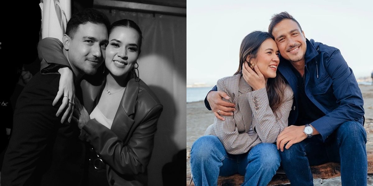 Rarely Show Affection, Photos of Raisa and Hamish Daud that Make Netizens Jealous - Embracing Happiness While Singing