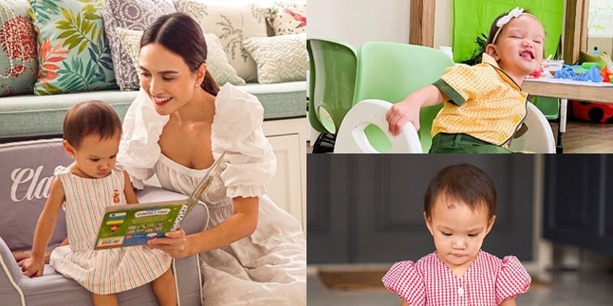 Falling from the Sofa, Peek 11 Photos of Baby Claire, Shandy Aulia's Daughter Who is Getting More Active - Her Behavior Makes Netizens Nervous