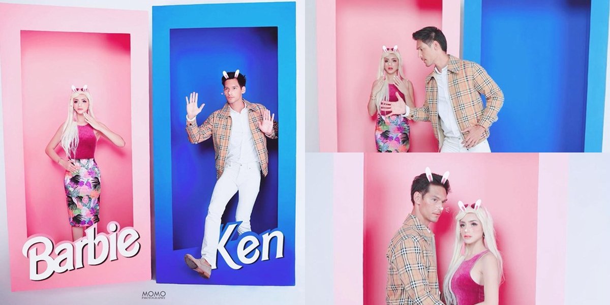 Jedar - Richard Kyle Dressed Up as Barbie and Ken on Valentine's Day