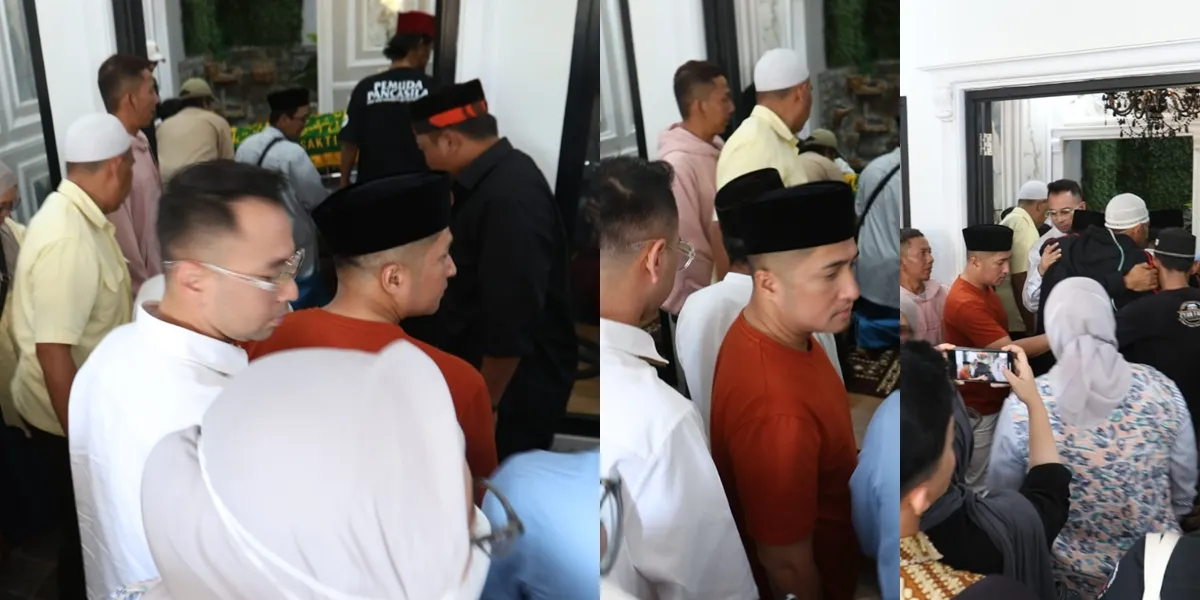 The Body of Nina Mpok Alpa Arrives at the Funeral Home, Raffi Ahmad and Irfan Hakim Present