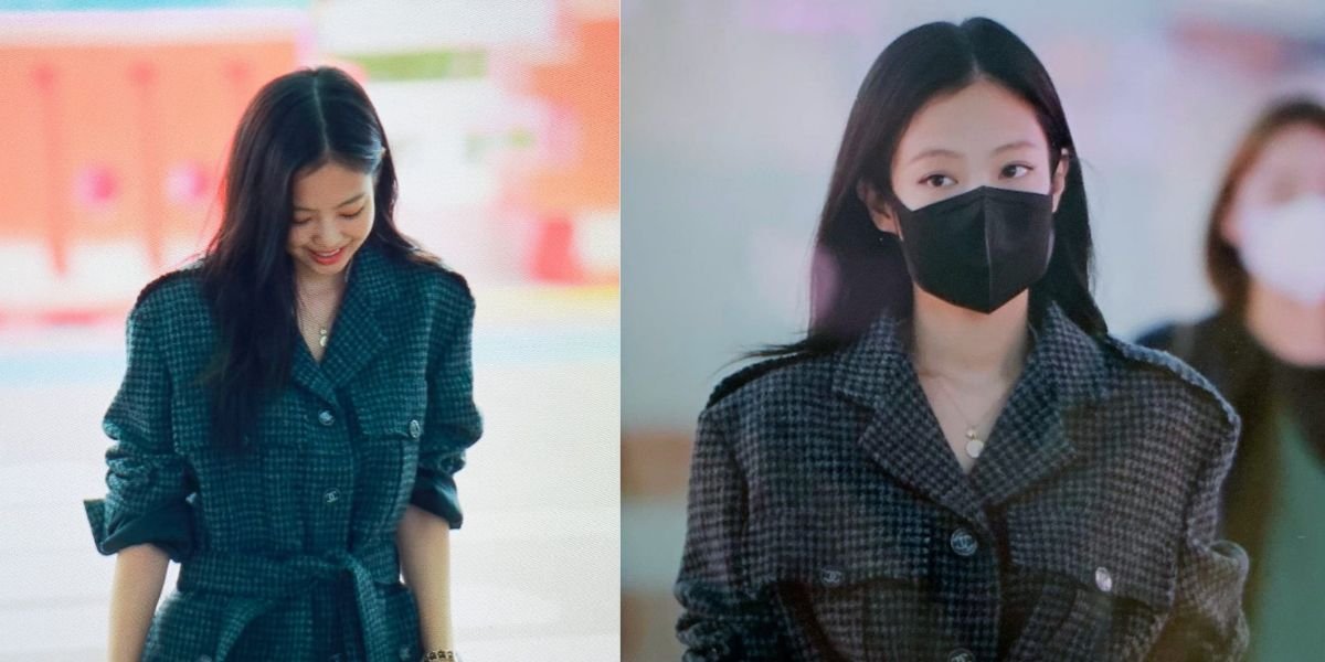 Jennie BLACKPINK Departs to Attend Paris Fashion Week, Airport Outfit Style Draws Attention