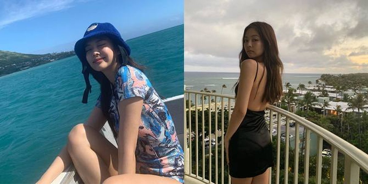 Jennie BLACKPINK in Hawaii, Showing Off Smooth Back and Feeling the Saltiness of the Ocean