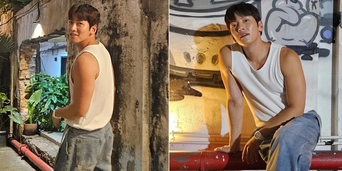 Ji Chang Wook Shares Photos from Jakarta, Wearing a Bra in Blok M - Posing with Fans