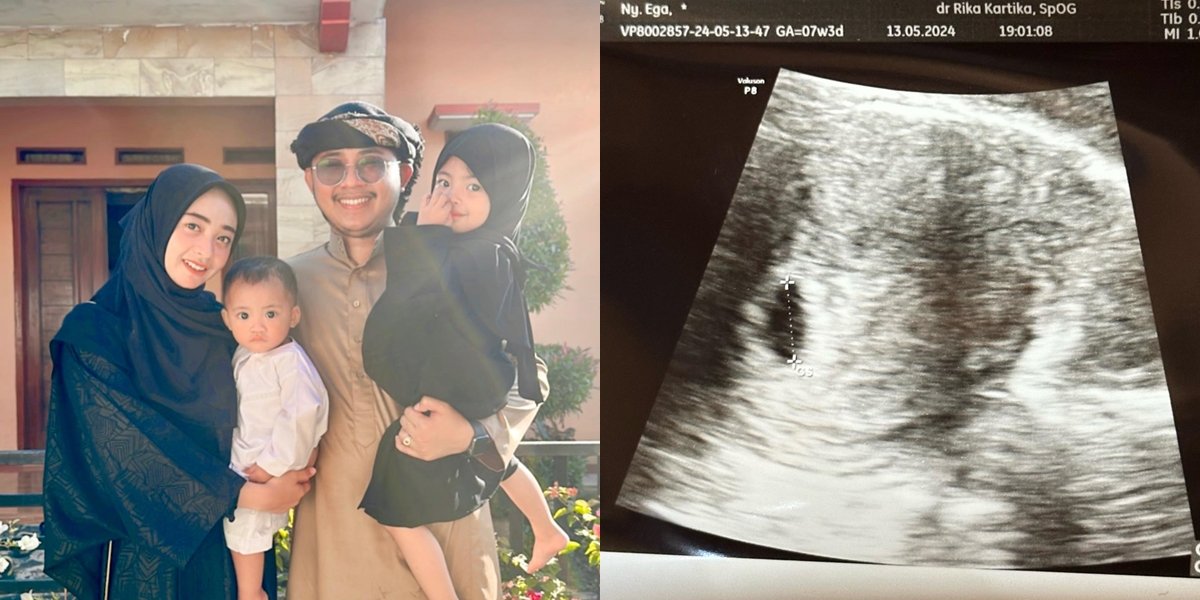 Happy News, Ega Noviantika & Rafly DA Announce the Pregnancy of Their Third Child