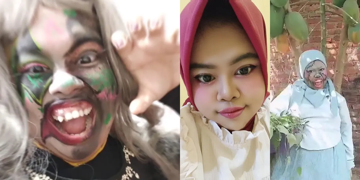Kekeyi's Viral News, Still Exists on Social Media - Now Loves Scary Makeup