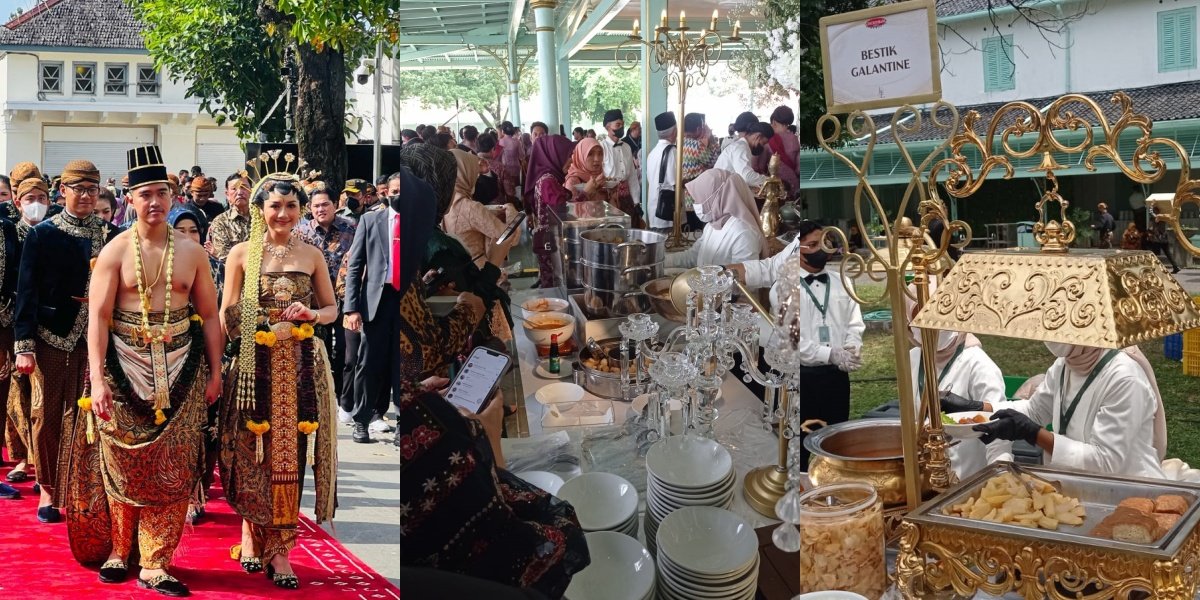 Kaesang Pangarep & Erina Gudono Get Married, Peek at Various Types of Dishes Served in the Ngunduh Mantu and Tasyakuran Event