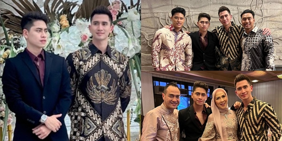 Dream Siblings! 8 Handsome Pictures of Verrell Bramasta and Athala Naufal at Their Mother's Engagement - Said to Be Ready for Marriage Together