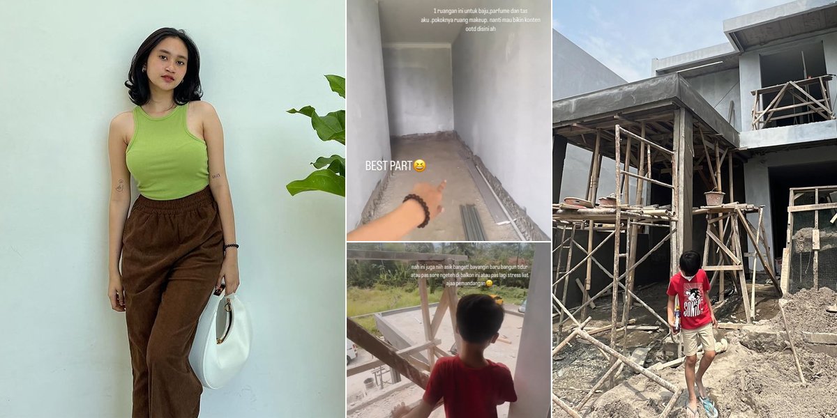 Rich and Successful at the Age of 22, Check Out 8 Photos of Permesta Dhyaz's House that is Currently Being Built & Will be Completed in 3 Months