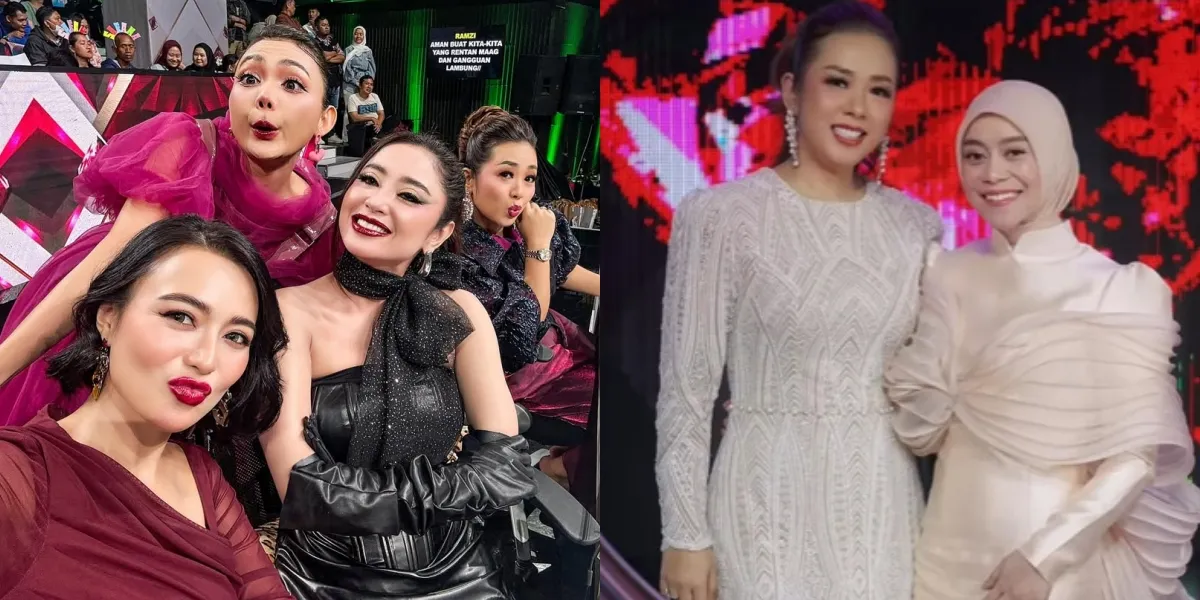 Soimah's Closeness with the Judges of D'Academy 7, Always Appearing Elegant Together 