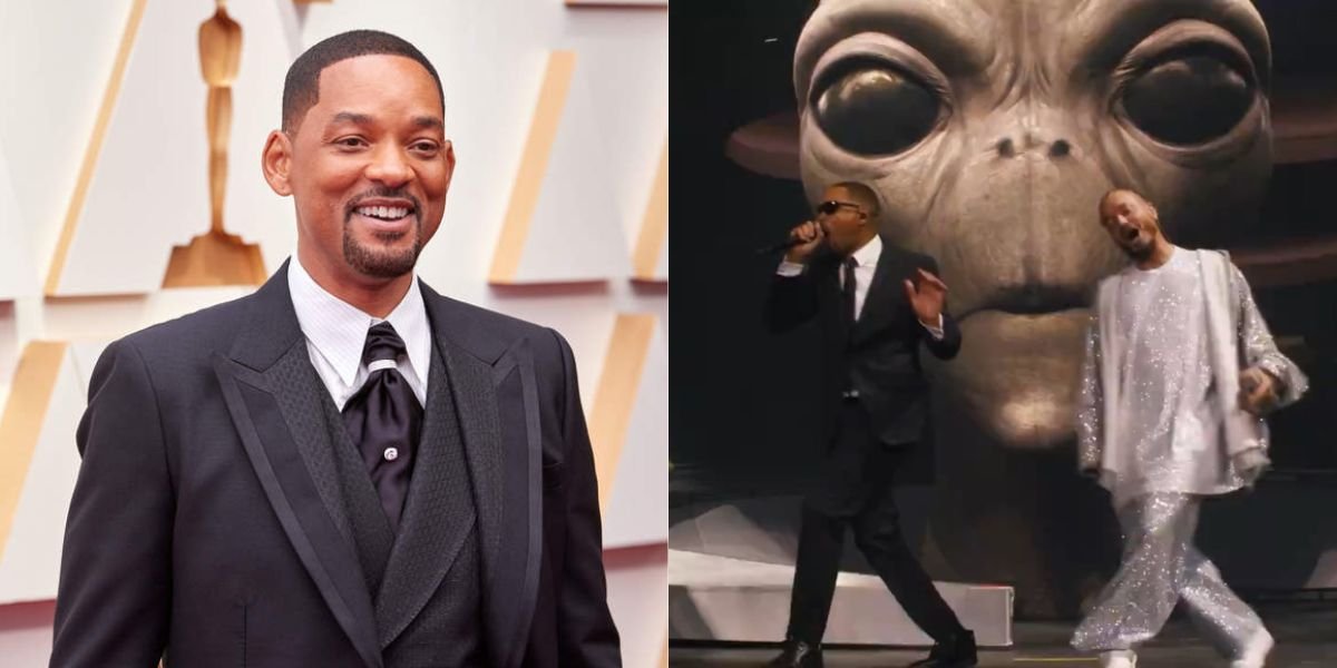 Surprising Coachella Audience, Take a Look at Will Smith's Men In Black-Style Performance