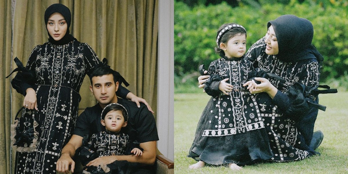 Good Looking Family, 8 Latest Photoshoots of Ali Syakieb and Margin Wieheerm - Blended Face of Baby Guzel Becomes the Talk