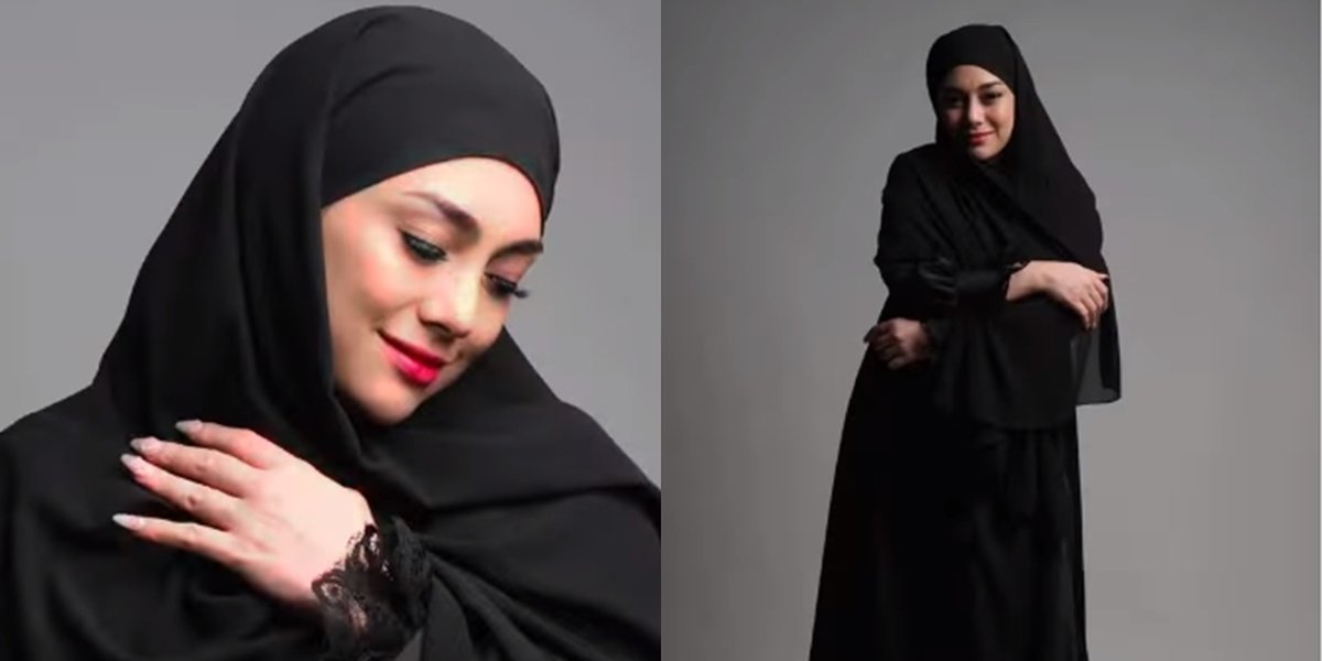 Back to Wearing Hijab, Portrait of Celine Evangelista Looking More Beautiful and Enchanting - Will She Become a Ukhti?