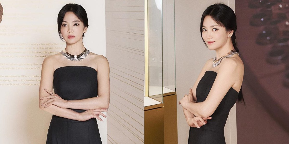 Returning to Attend the Chaumet Event, Song Hye Kyo's Beautiful Appearance Becomes the Spotlight