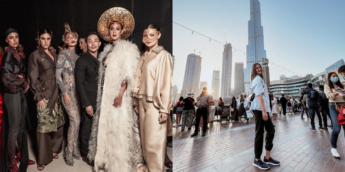 Returning Beautifully, Here are 7 Photos of Paula Verhoeven's Appearance at Arab Fashion Week - International Model Charm Still Shines Despite Taking a Break