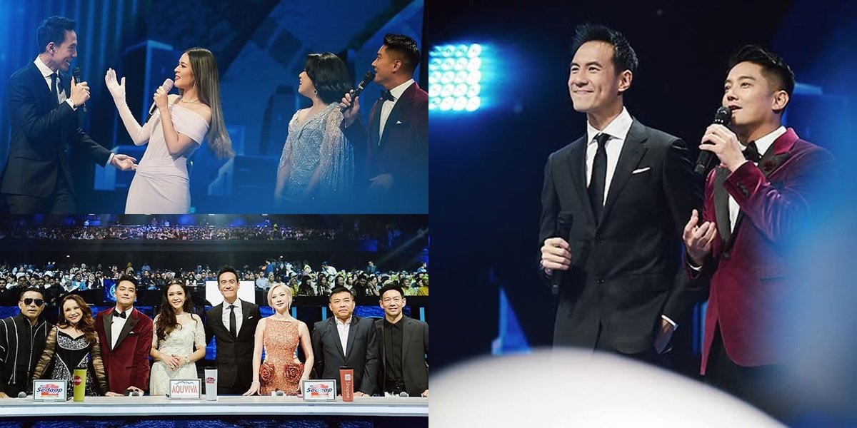 Back After 5 Years, A Portrait of Daniel Mananta Co-Hosting with Boy William on Indonesian Idol 2025