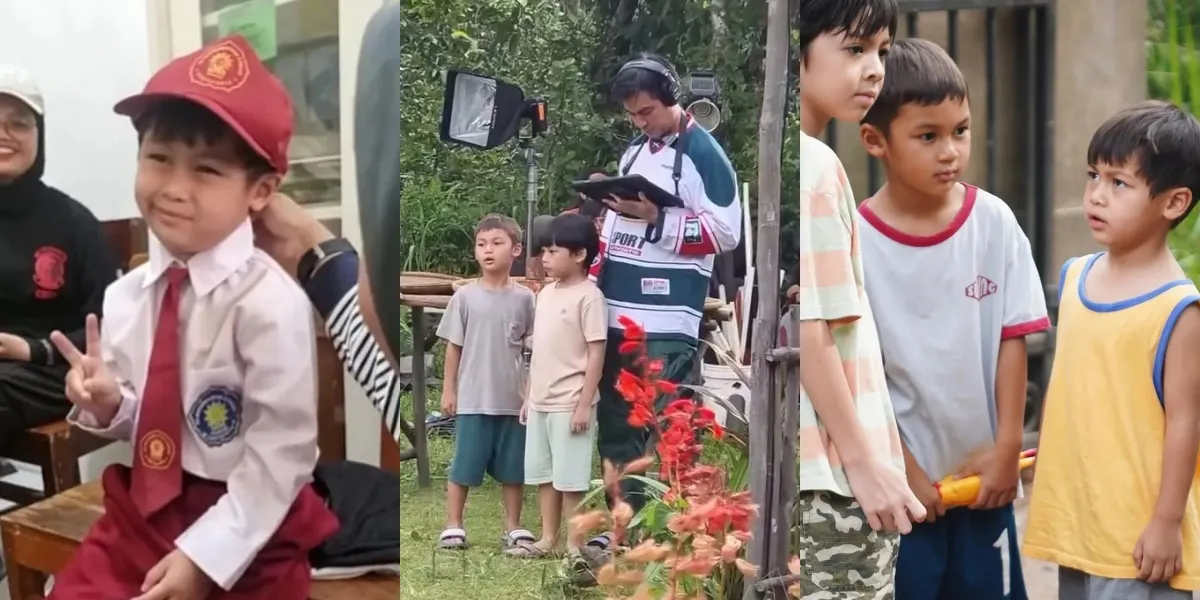 Kiano & Kenzo, Baim Wong's Children, Star in the Film 'SUKMA', Becoming Child Actors with the 'Highest' Pay