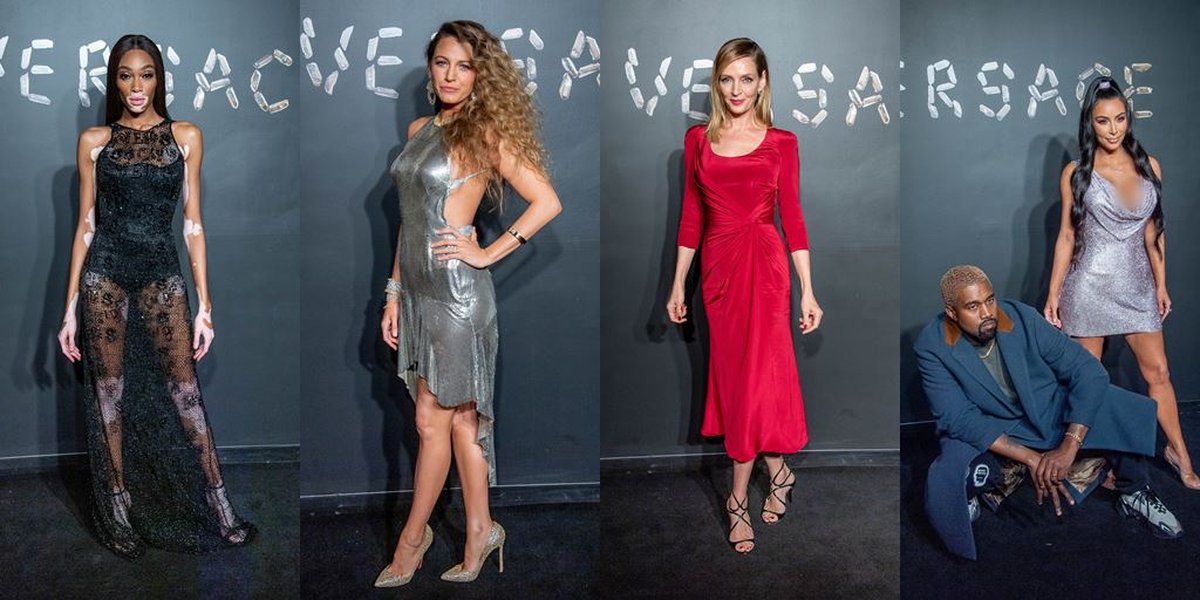 Kim Kardashian and Celebrities Shine on the Versace Red Carpet