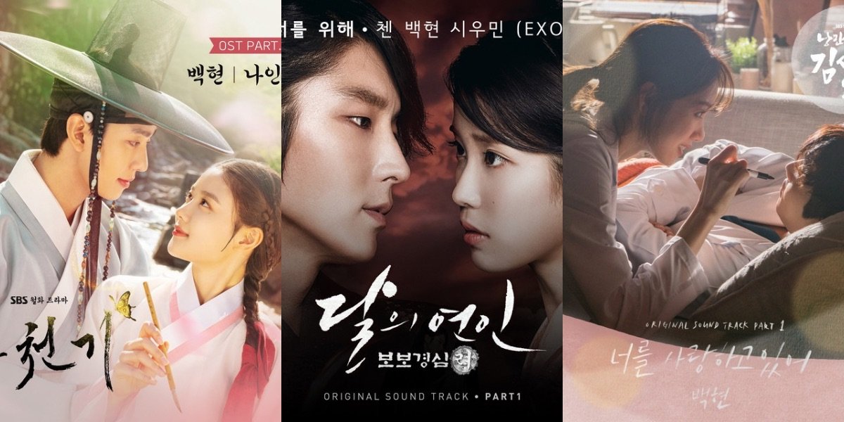 King of OST, Here is the List of K-Drama OSTs Sung by Baekhyun EXO! Do You Have a Favorite?