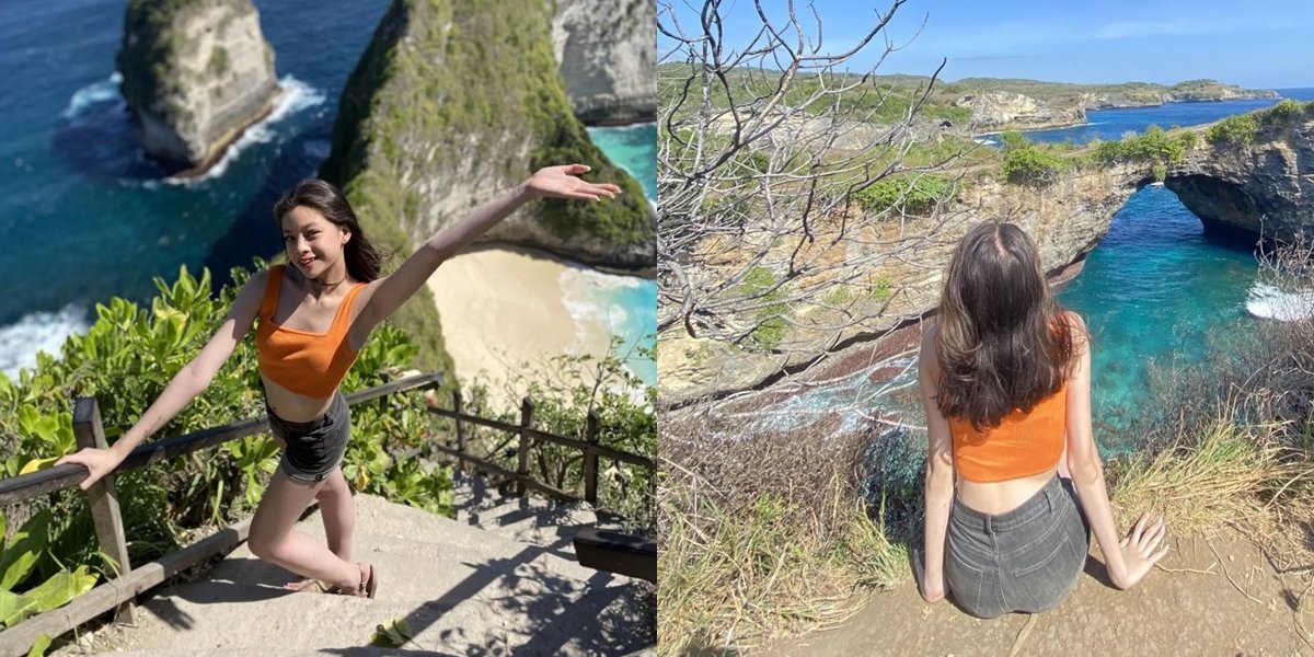 Now Growing Up as a Teenager, Portrait of Nada Tarina, Deddy Corbuzier's Adopted Daughter, who is Getting More Beautiful - Happy Vacation in Bali and Showing off Her Long Legs