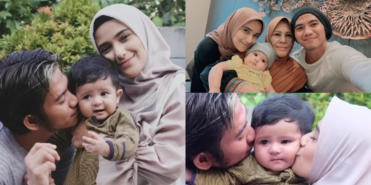 Now Divorced, 9 Moments of Intimacy between Rizki DA and Nadya Mustika That Remain a Memory - Caring for Baby Syaki Together