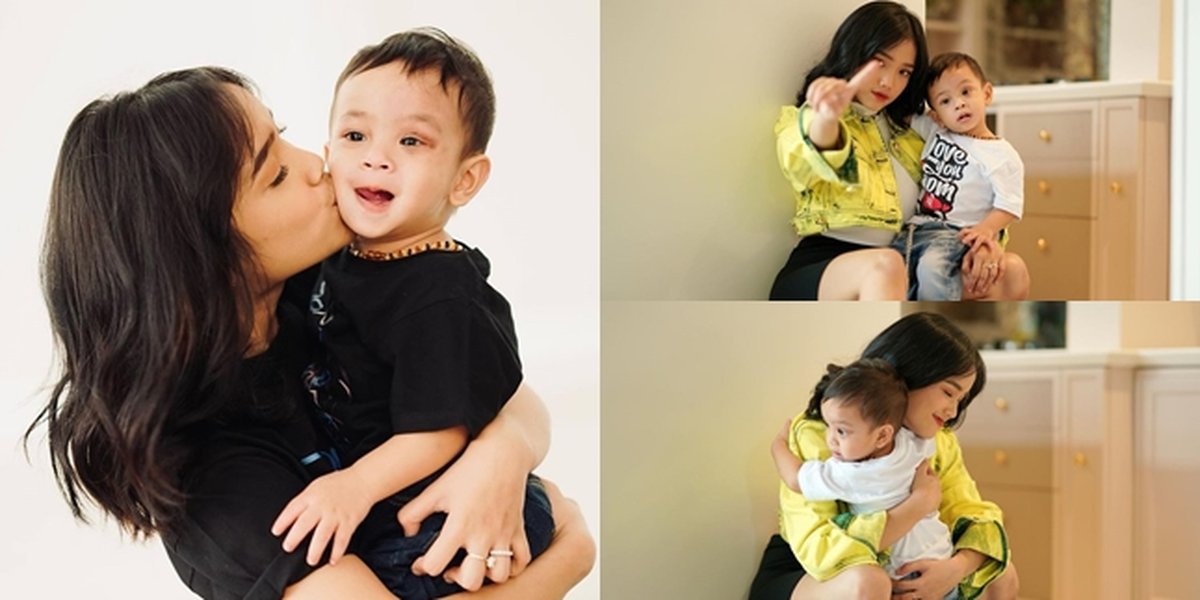 Now Becomes a Young 'Mom', 8 Latest Pictures of Fuji, the Late Vanessa Angel's Sister-in-Law, Taking Care of Baby Gala, Netizens: The Real Rich Aunty!