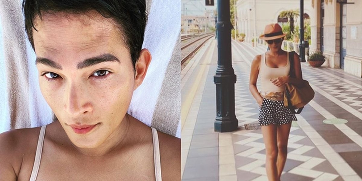 Now Becoming Transgender, 8 Hot Photos of Oscar Lawalata Showing Off Bikini during Vacation to the Beach - Her Beautiful Face Steals Attention