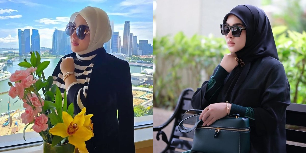 Now Announcing Pregnancy, 10 Photos of Syahrini's Ways to Hide the Bump for Months