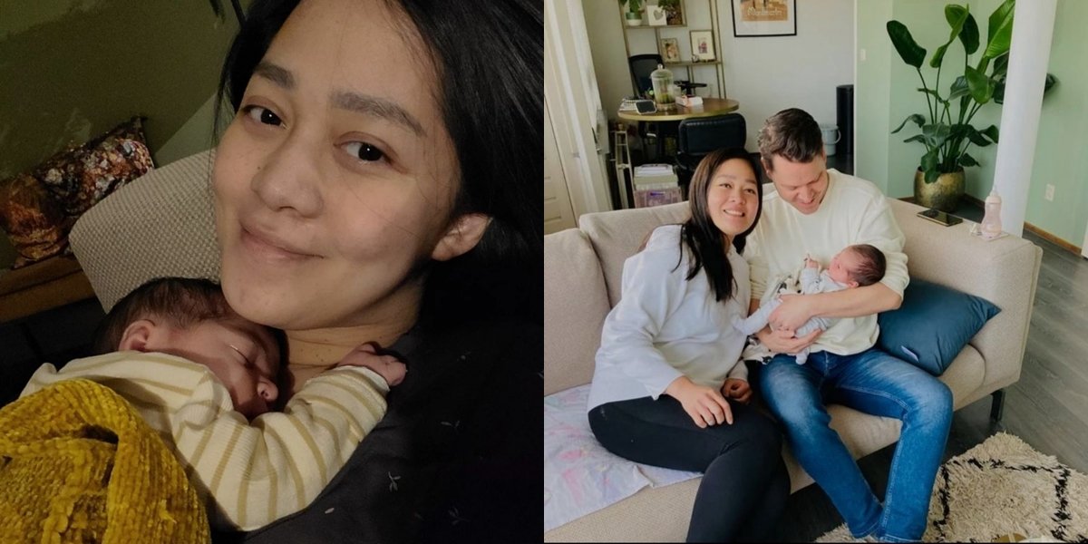 Now Living in the Netherlands After Marrying a Foreign Husband, Check out 8 Pictures of Gracia Indri's Affection When Taking Care of Her Baby